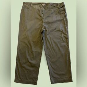 J. Jill Stretch Cropped Pants
